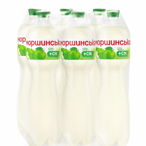 Напій 1,5 л Моршинська негазований соковмісний зі смаком яблука ПЕТ