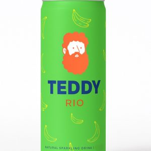 TEDDY RIO — безалкогольний кавовий напій зі смаком банану та карамелі (12 од.)
